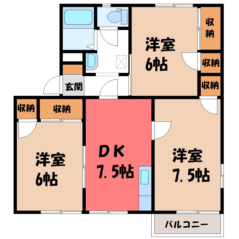 初期費用7万円 今宮 3ｄｋ リフォーム物件 宇都宮 賃貸のことなら小金井不動産